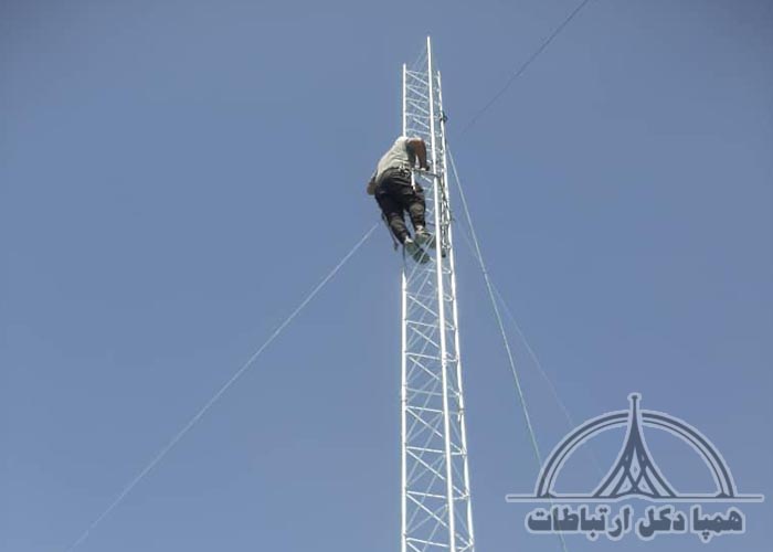 نصب دکل اینترنت